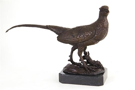 Bronze sculpture of pheasant after 137777
