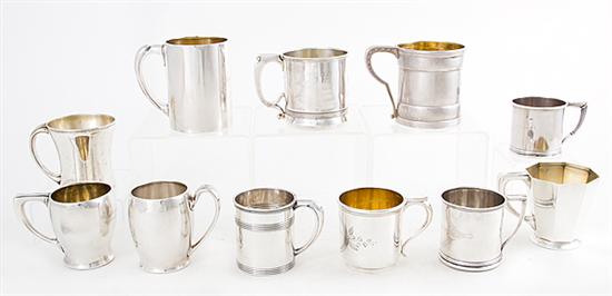 American sterling cups and mugs 1377ce