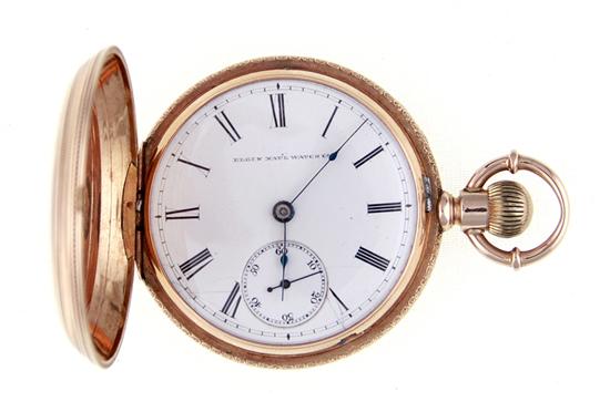 Elgin gold pocket watch circa 1875 137935