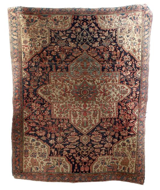 Antique Persian Farahan Sarouk 137a2d