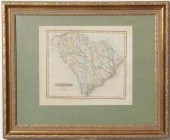 Map of South Carolina by Fielding Lucas