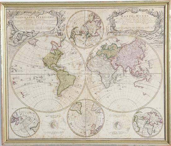 Six view world map after Homann 137a6f