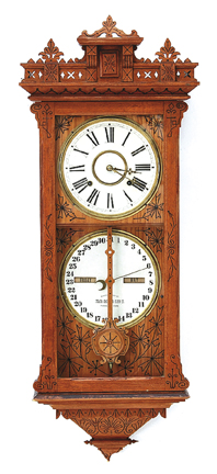 Ithaca Calendar Clock Co No 5 1 2 137aa5