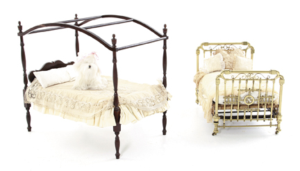 Two dollbeds late 19th century 137abe