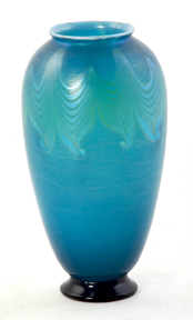 Tiffany Favrile glass vase early 137b5a