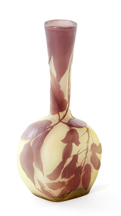 Emile Galle cameo glass vase circa 137b63