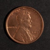 Three United States Lincoln bronze cents:
