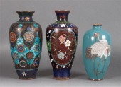Two Chinese cloisonne vases and 1385cf
