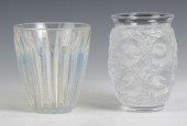 Lalique Molded Frosted VaseWith 136625