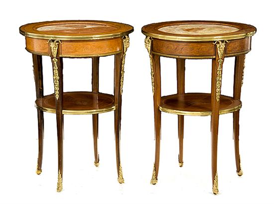 Pair Louis XV style bronze mounted 136a20