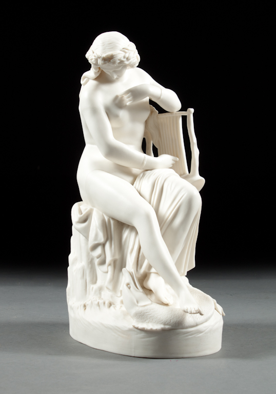 Victorian parian figure of Thetis 136e93
