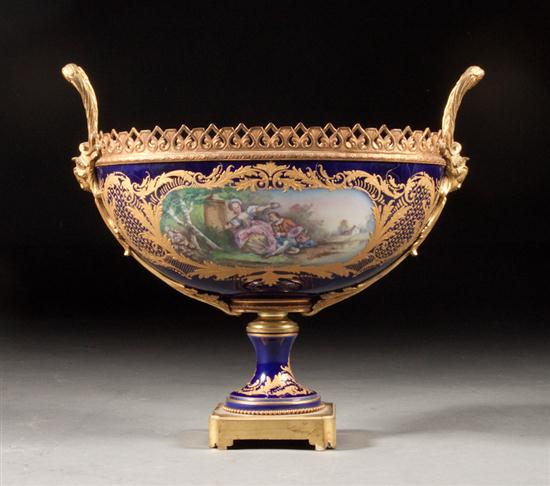 French gilt metal mounted Sevres 139a35