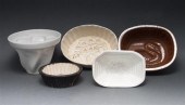 Five assorted Staffordshire ceramic