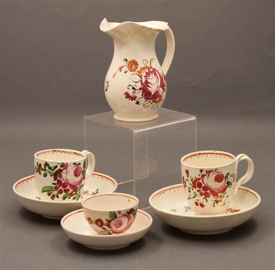 Staffordshire floral decorated 13a03d