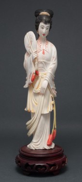 Japanese carved and polychromed 13a057