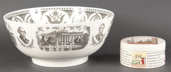 Wedgwood black transfer decorated 13a108