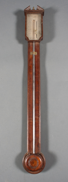 George II inlaid mahogany stick 13a11e