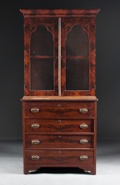Late Federal mahogany butlers desk