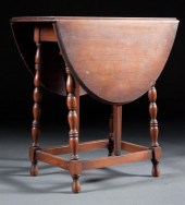 William and Mary style carved walnut
