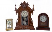 Collection of mantel clocks Gilbert