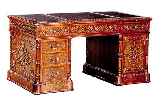 Chippendale style carved mahogany 13a722