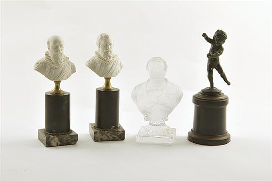 Collection busts and sculptures