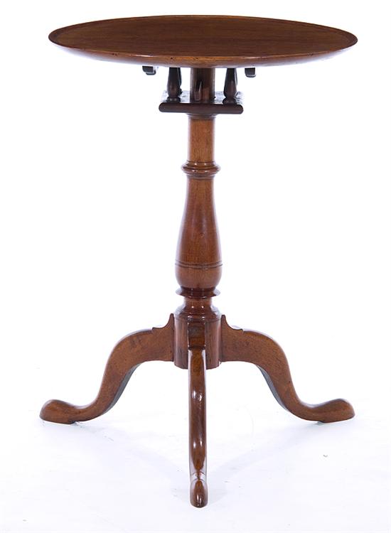 Southern Chippendale walnut candlestand 13a8f1