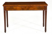 Regency mahogany console table 13a9da