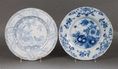 Irish Delftware plate and a similar