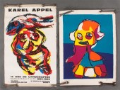 Karel Appel (Dutch 1921-2006). Two unframed
