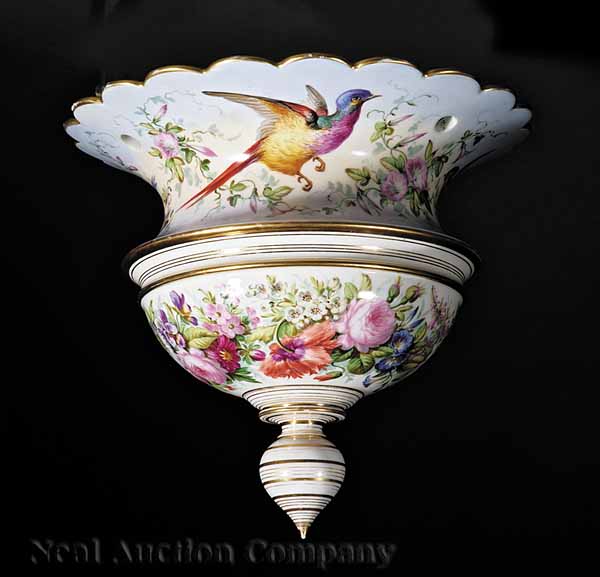 A Paris Porcelain Hall Lantern 13ae28