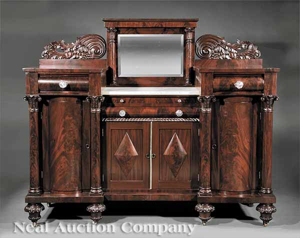 An American Classical Carved Mahogany 13af02