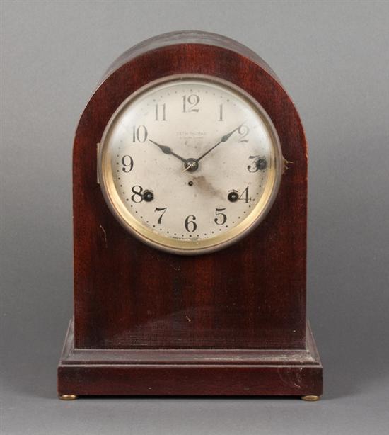 Seth Thomas mahogany mantel clock 138c17