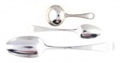 English sterling spoons and caddy 138fa8