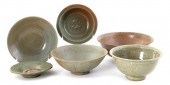 Chinese celadon dishes Song or Ming
