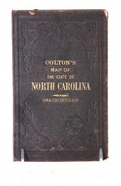 Travel maps of North and South Carolina