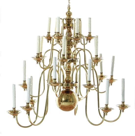 Chapman Dutch style brass chandelier 13928c