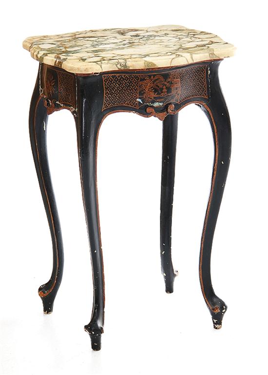 Louis XV style marbletop stand 1392ba
