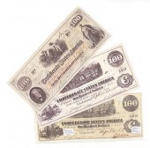 Collection 1862 Confederate currency 139569