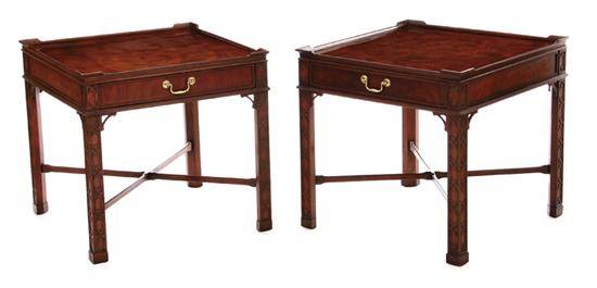 Pair Baker Furniture Co Chinese 1395bd