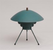FRENCH MID CENTURY GREEN PAINTED 13c1bb