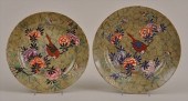 TWO SPODE PRINTED AND POLYCHROMED 13c781