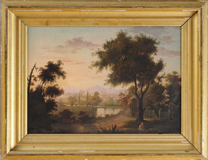 ATTRIBUTED TO CHARLES CODMAN LANDSCAPE 13cb95