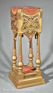 A Rare American Aesthetic Giltwood and