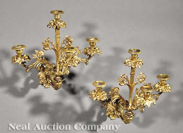 A Pair of Very Fine American Gilt 13d029