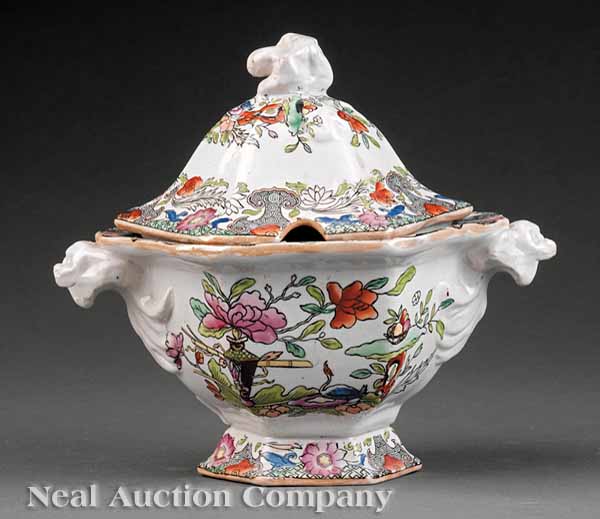 Two Mason s Ironstone Covered Tureens 13d418