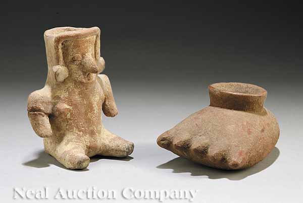 Two Colima Pottery Vessels c 300 13af2f