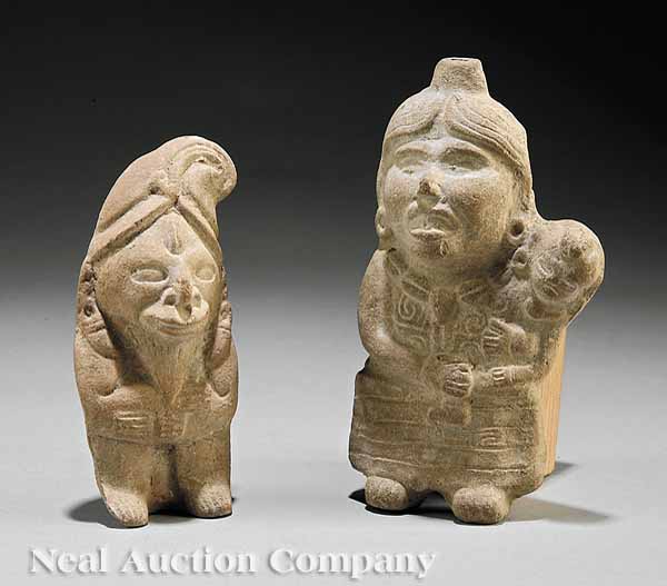 Two Veracruz Figural Form Pottery 13af44