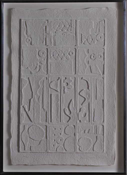 LOUISE NEVELSON (1899-1988): UNTITLED Cast