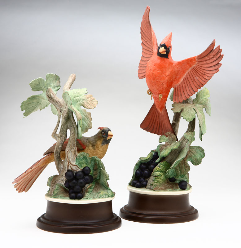 A pair of Boehm porcelain figures 13ed92